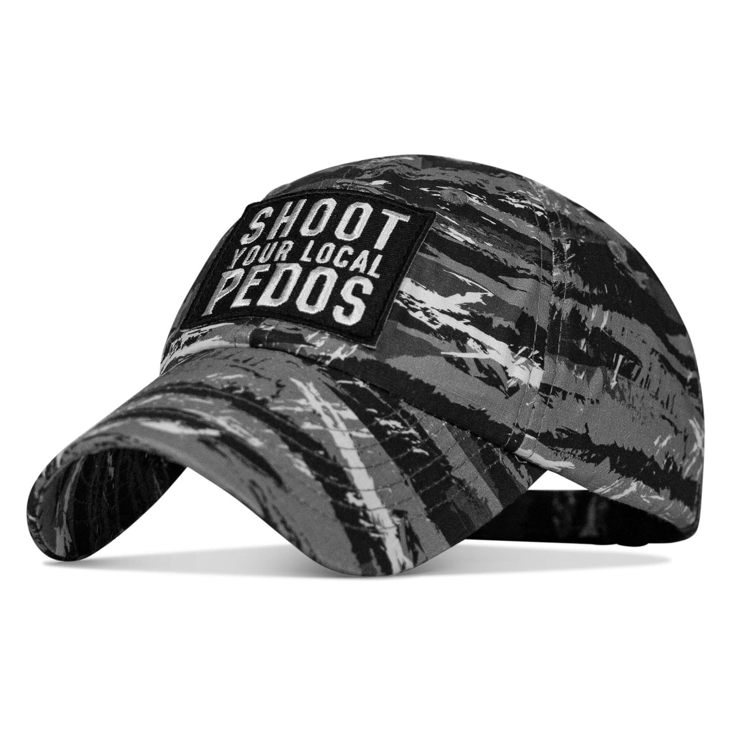 Shoot Your Local Pedos Patch Tactical Ripstop Mesh Snapback Hat