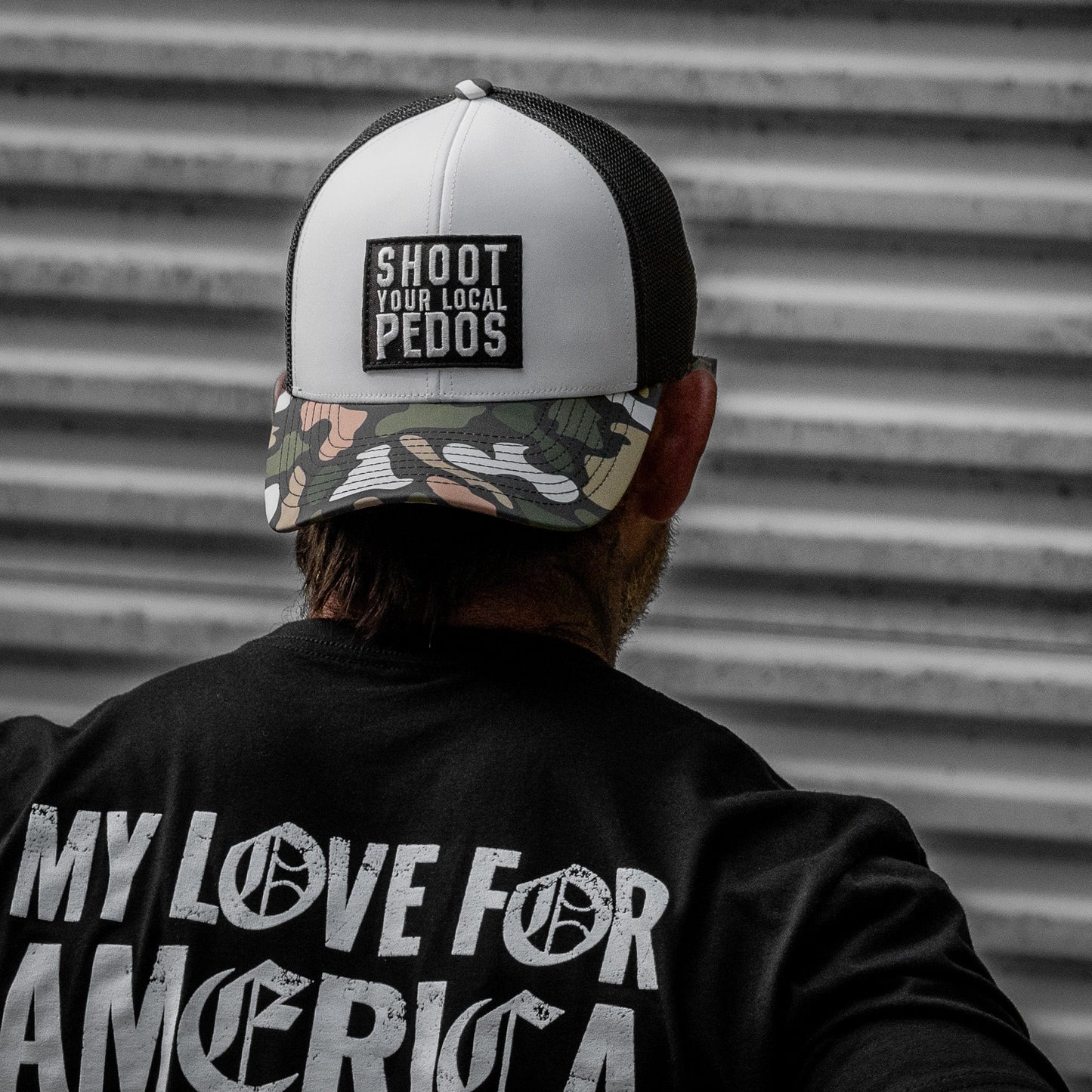 Shoot Your Local Pedos Patch Snapback