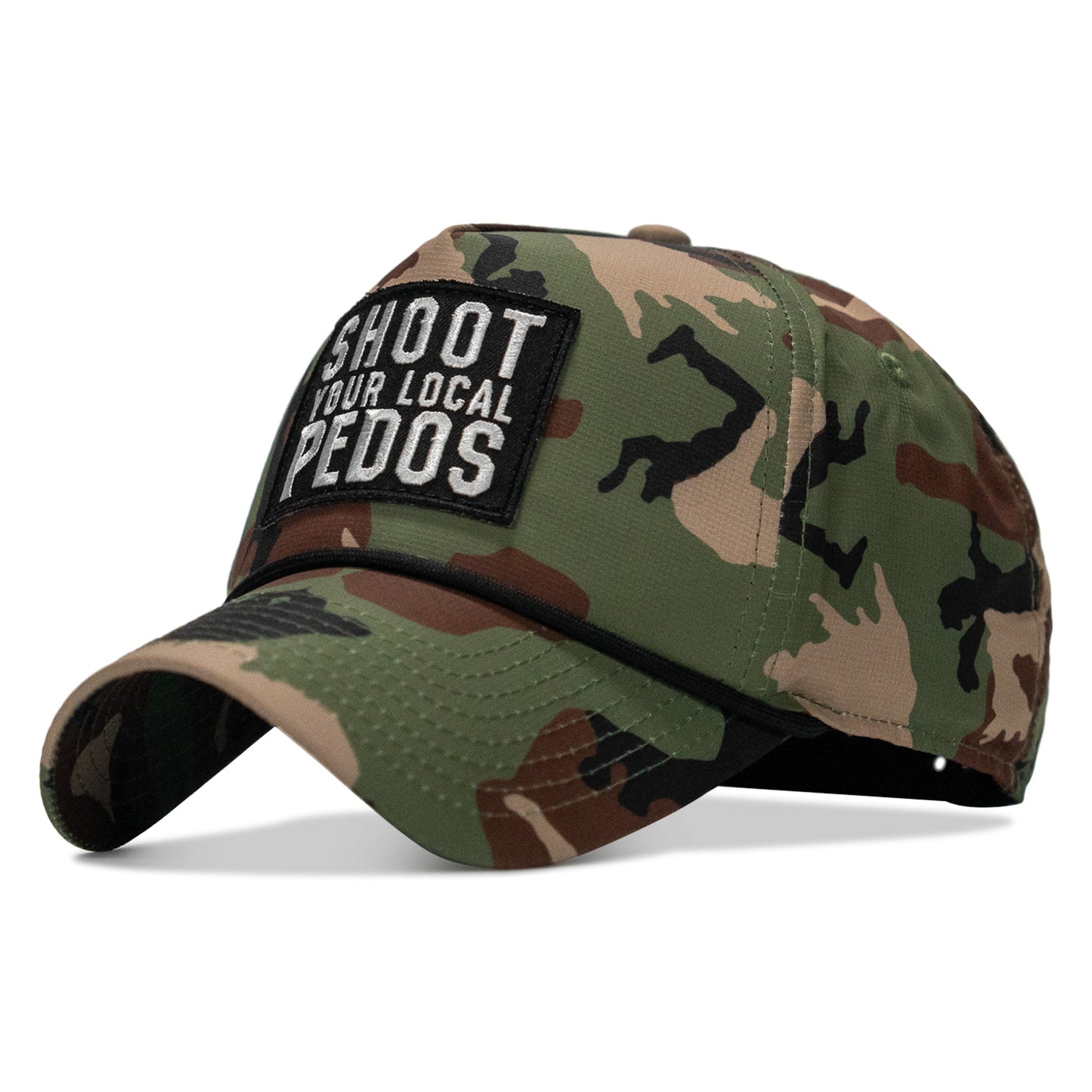 Shoot Your Local Pedos Patch Weekender Waterproof Snapback