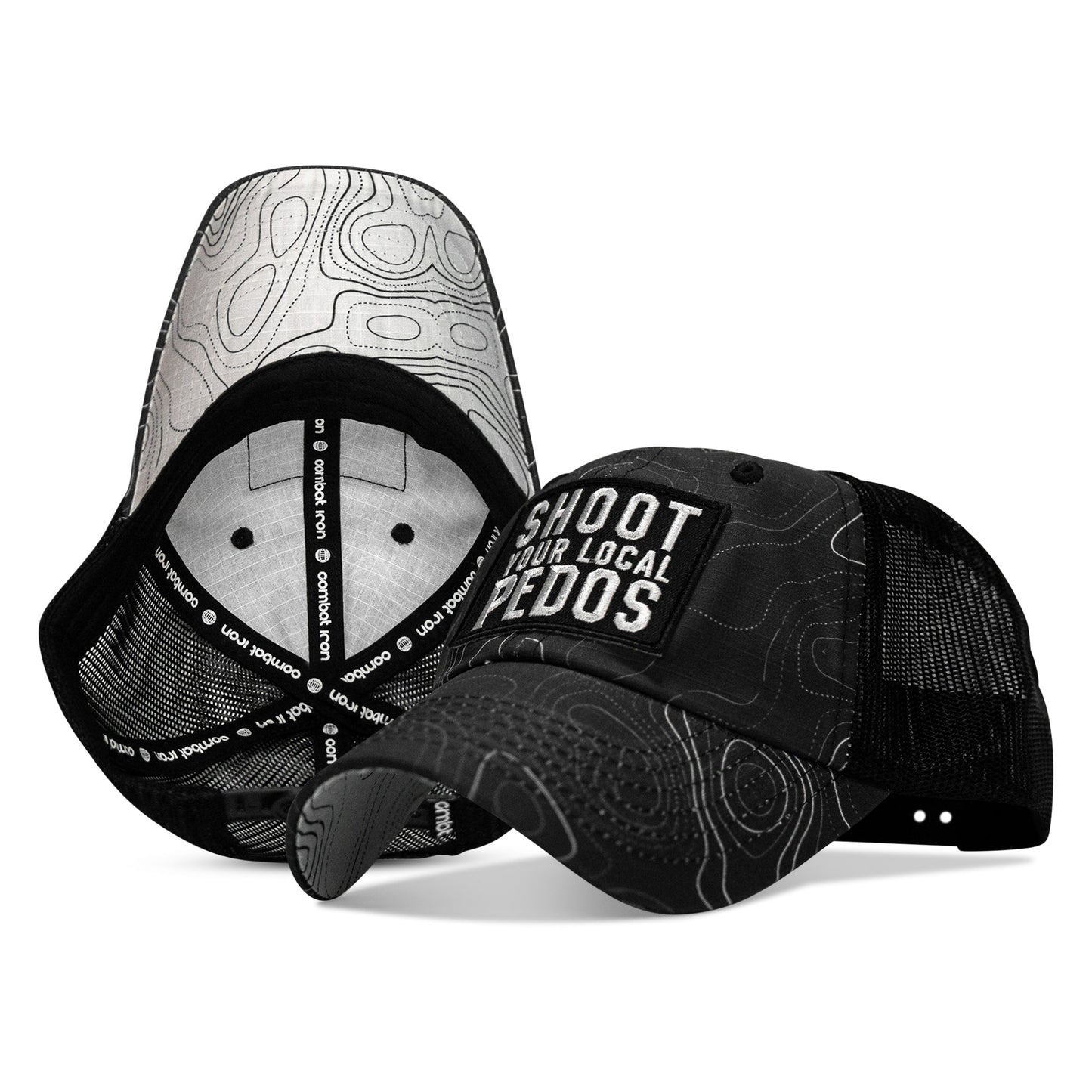 Shoot Your Local Pedos Patch Tactical Ripstop Mesh Snapback Hat