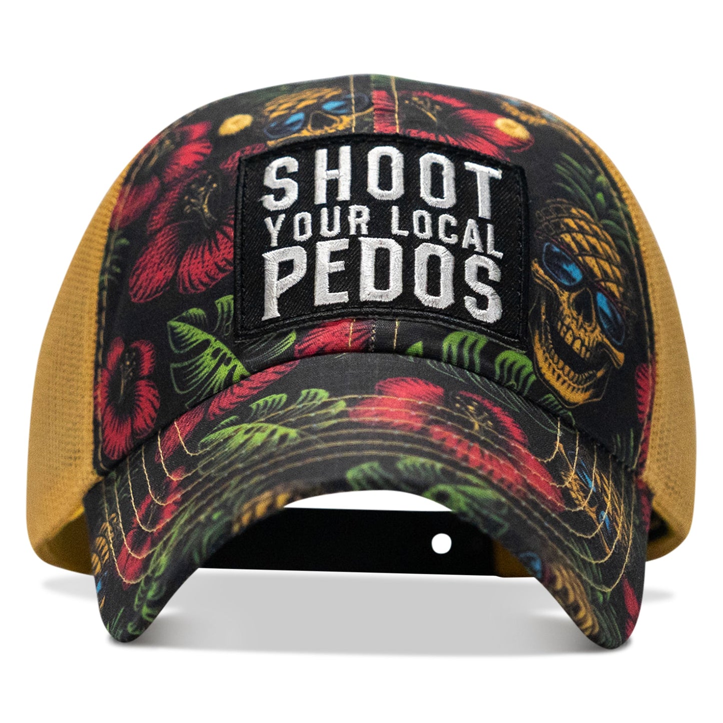 Shoot Your Local Pedos Patch Tactical Ripstop Mesh Snapback Hat
