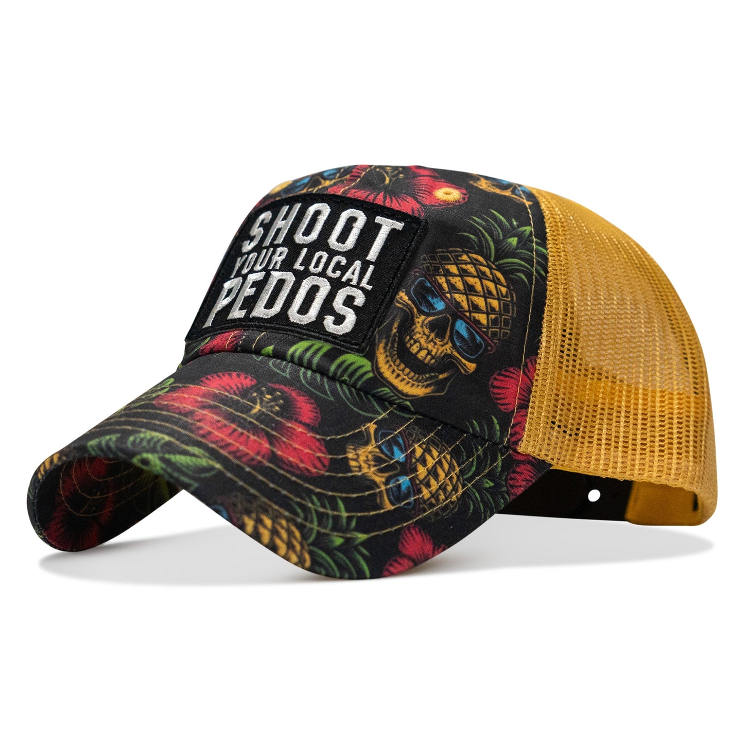 Shoot Your Local Pedos Patch Tactical Ripstop Mesh Snapback Hat