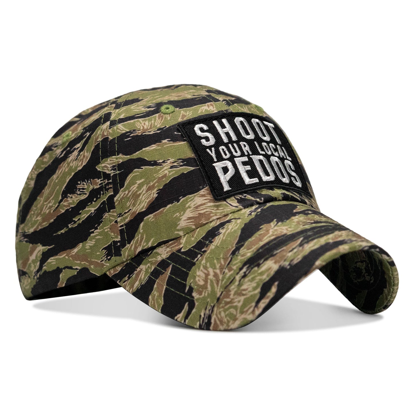Shoot Your Local Pedos Patch Tactical Ripstop Mesh Snapback Hat