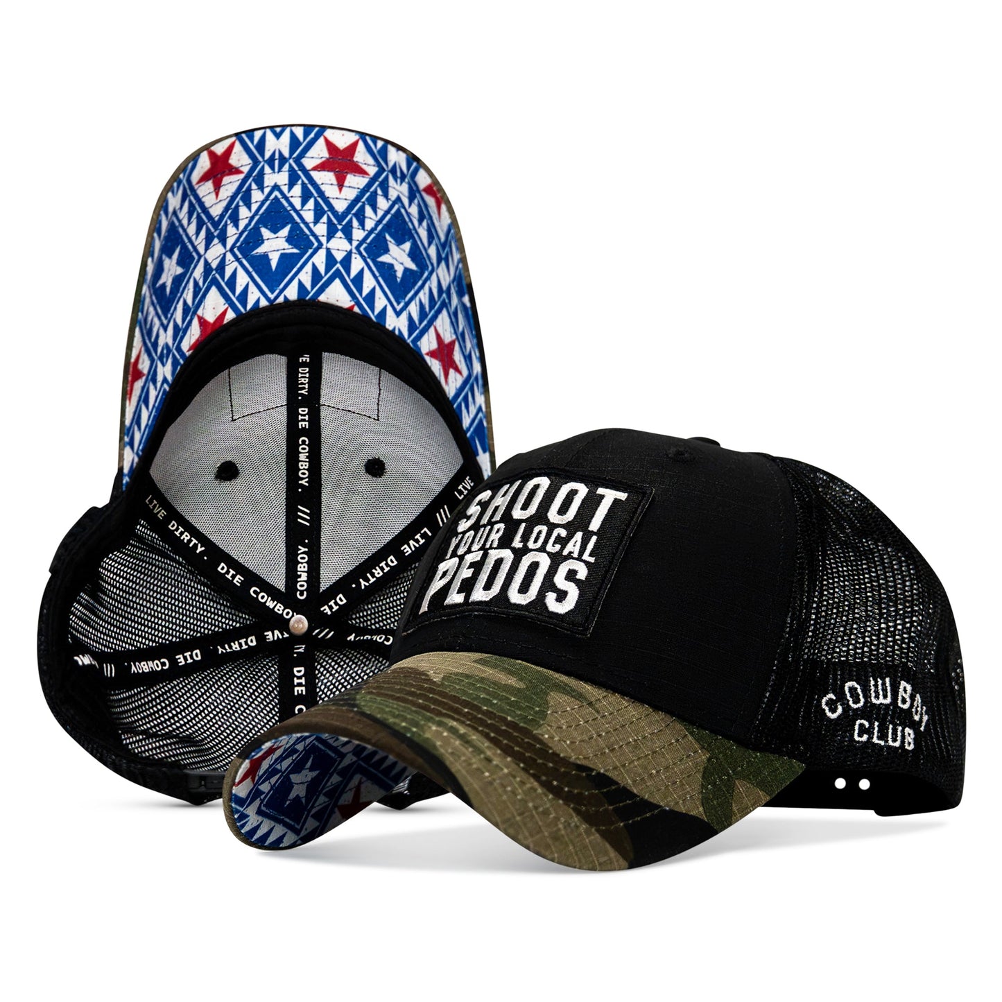 Shoot Your Local Pedos Patch Original Ripstop Snapback Hat