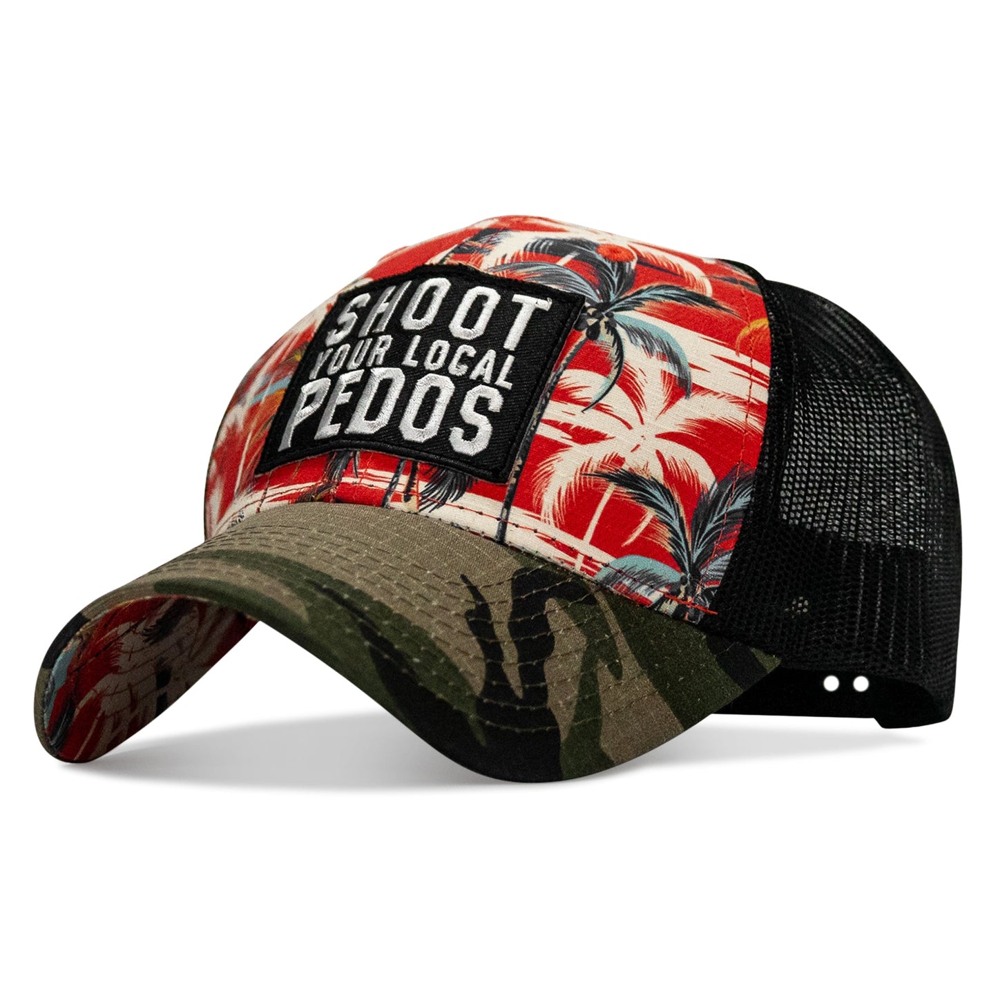 Shoot Your Local Pedos Patch Original Ripstop Snapback Hat