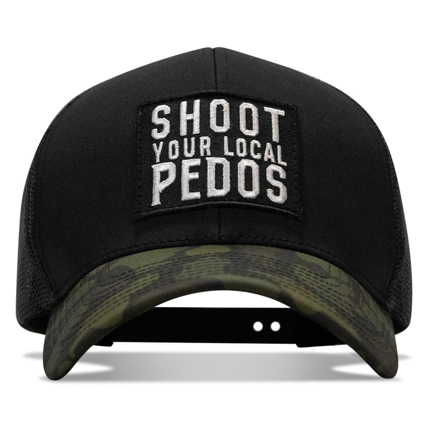 Shoot Your Local Pedos Patch Snapback