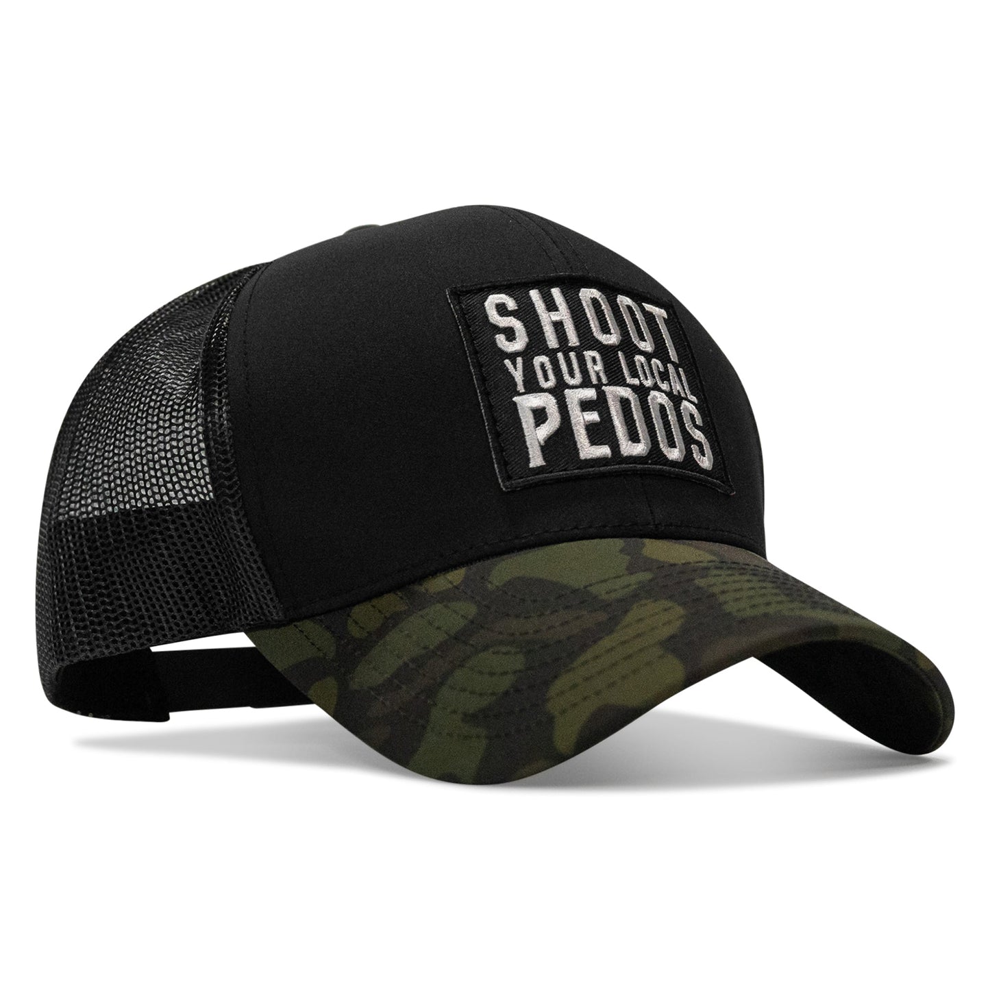 Shoot Your Local Pedos Patch Snapback