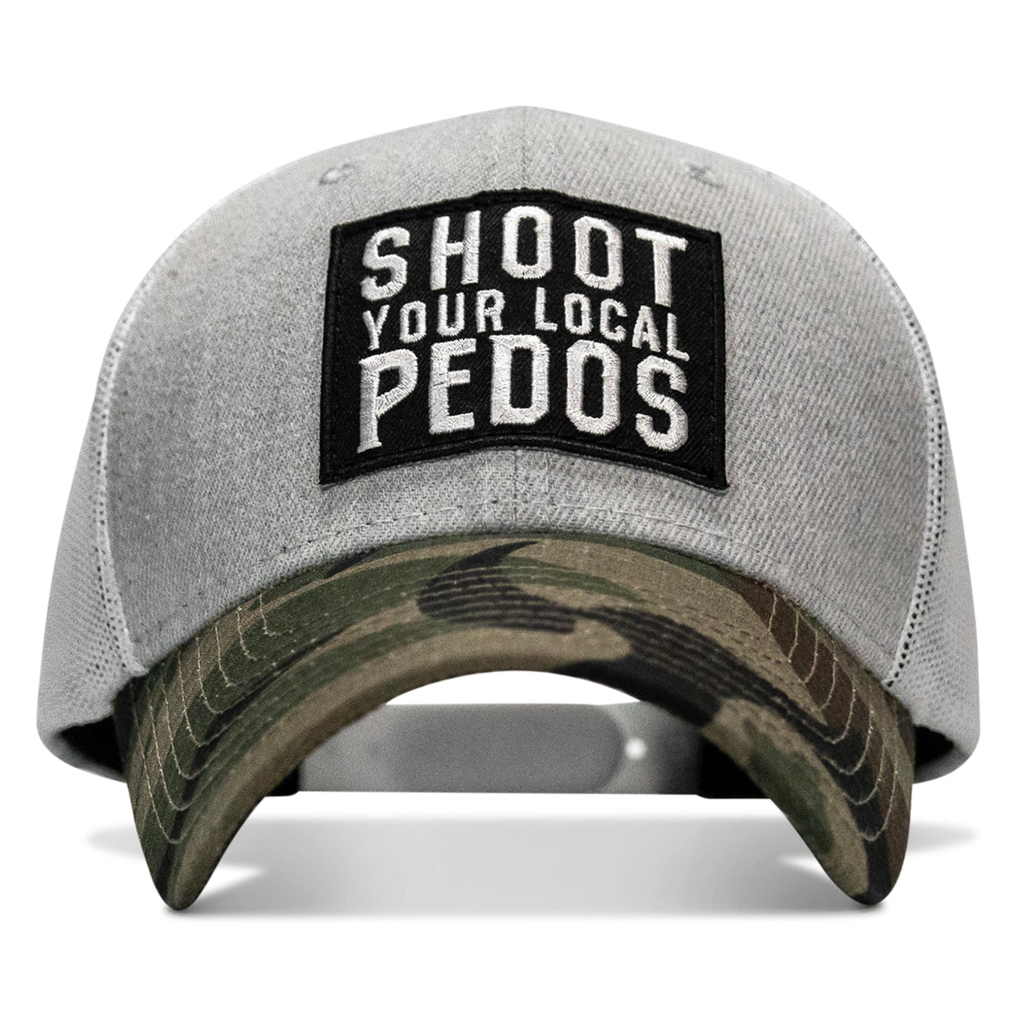 Shoot Your Local Pedos Patch Snapback