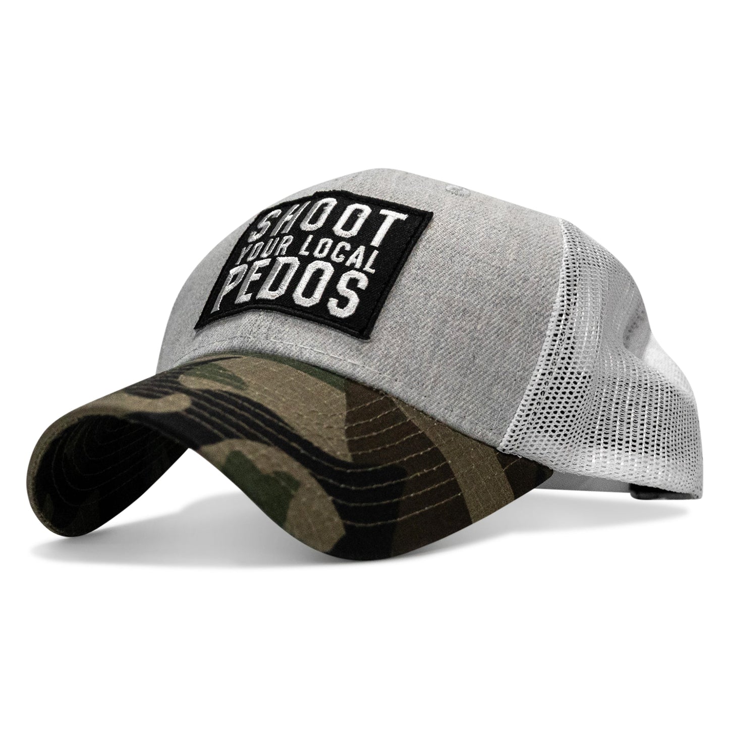 Shoot Your Local Pedos Patch Original Ripstop Snapback Hat