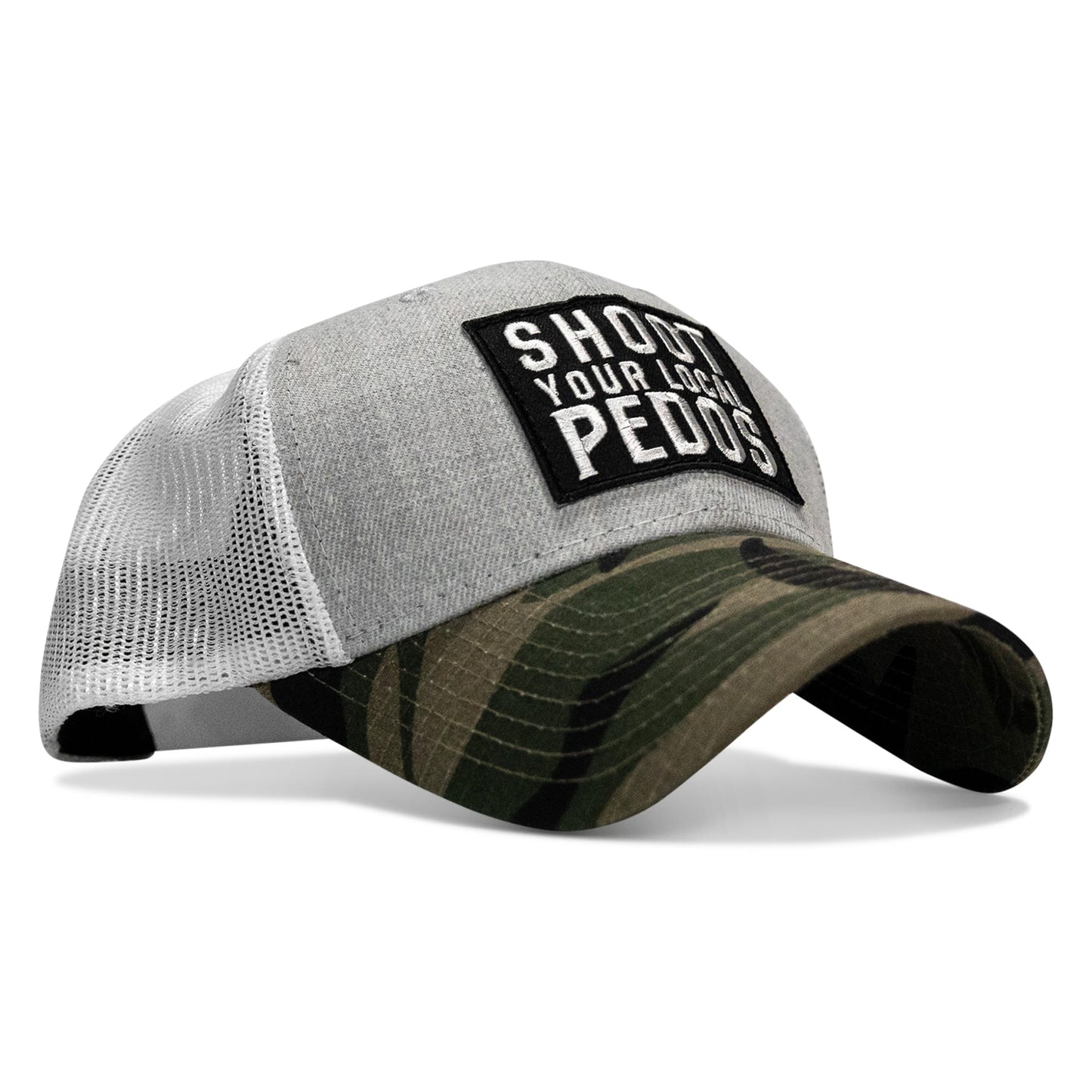Shoot Your Local Pedos Patch Original Ripstop Snapback Hat