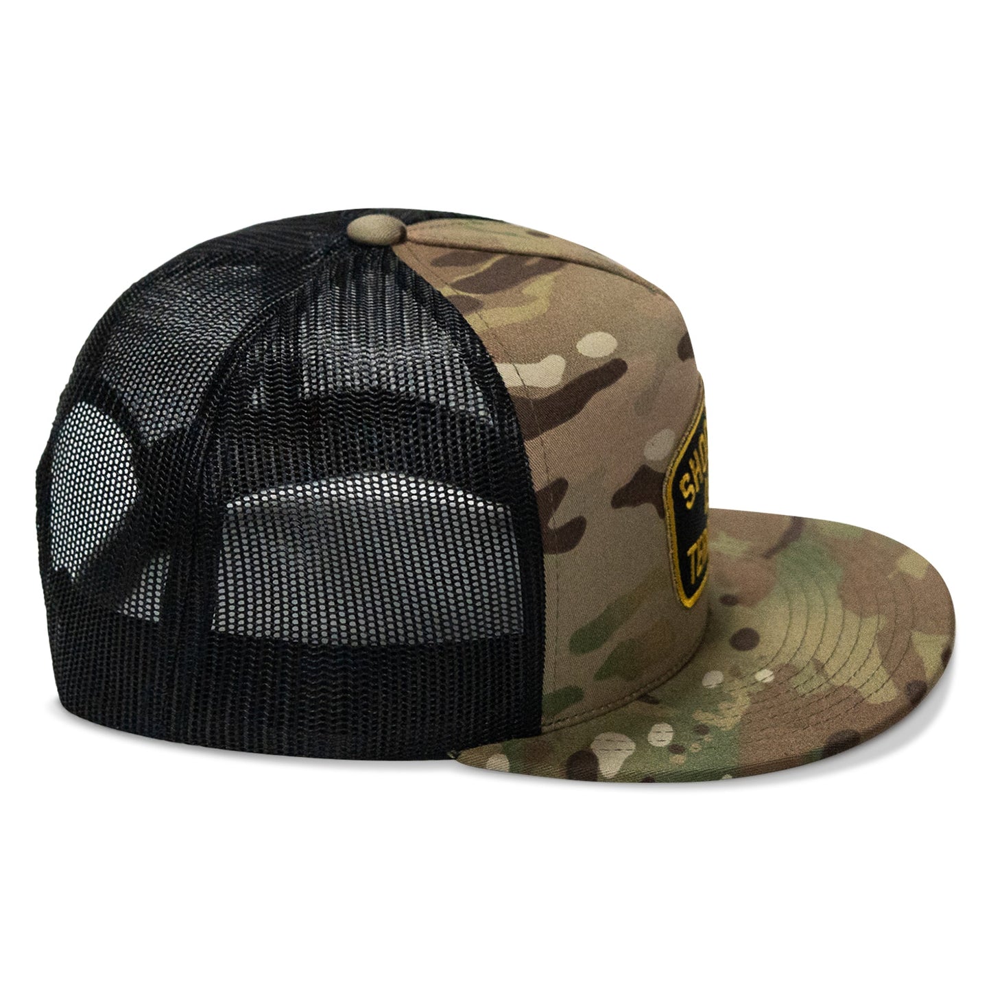 Shoot Your Local Terrorist Patch Flatbill Snapback Hat