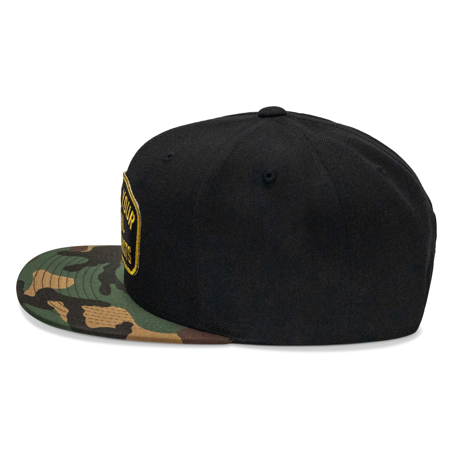 Shoot Your Local Terrorist Patch Flatbill Snapback Hat