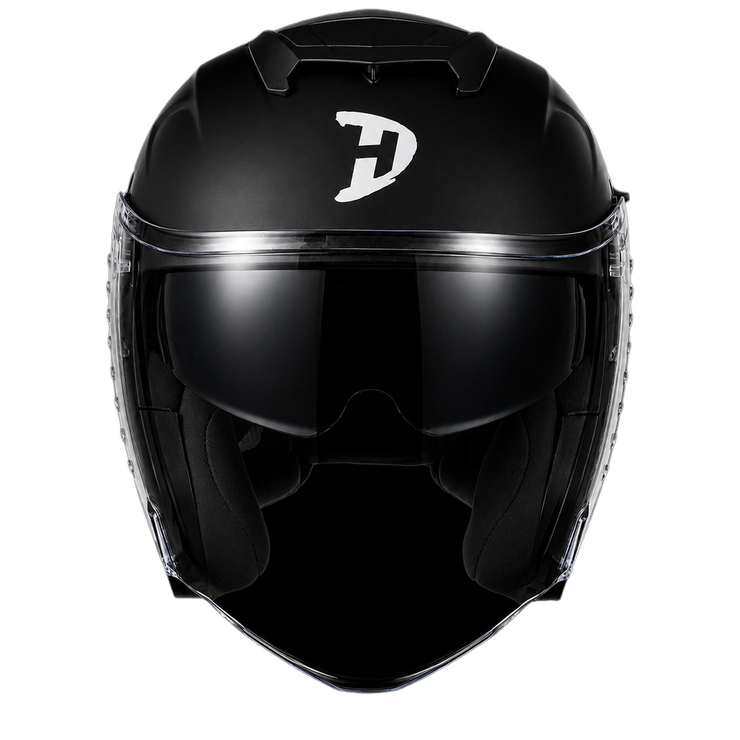 D.O.T. & ECE Daytona Spyder Jet- Dull Black