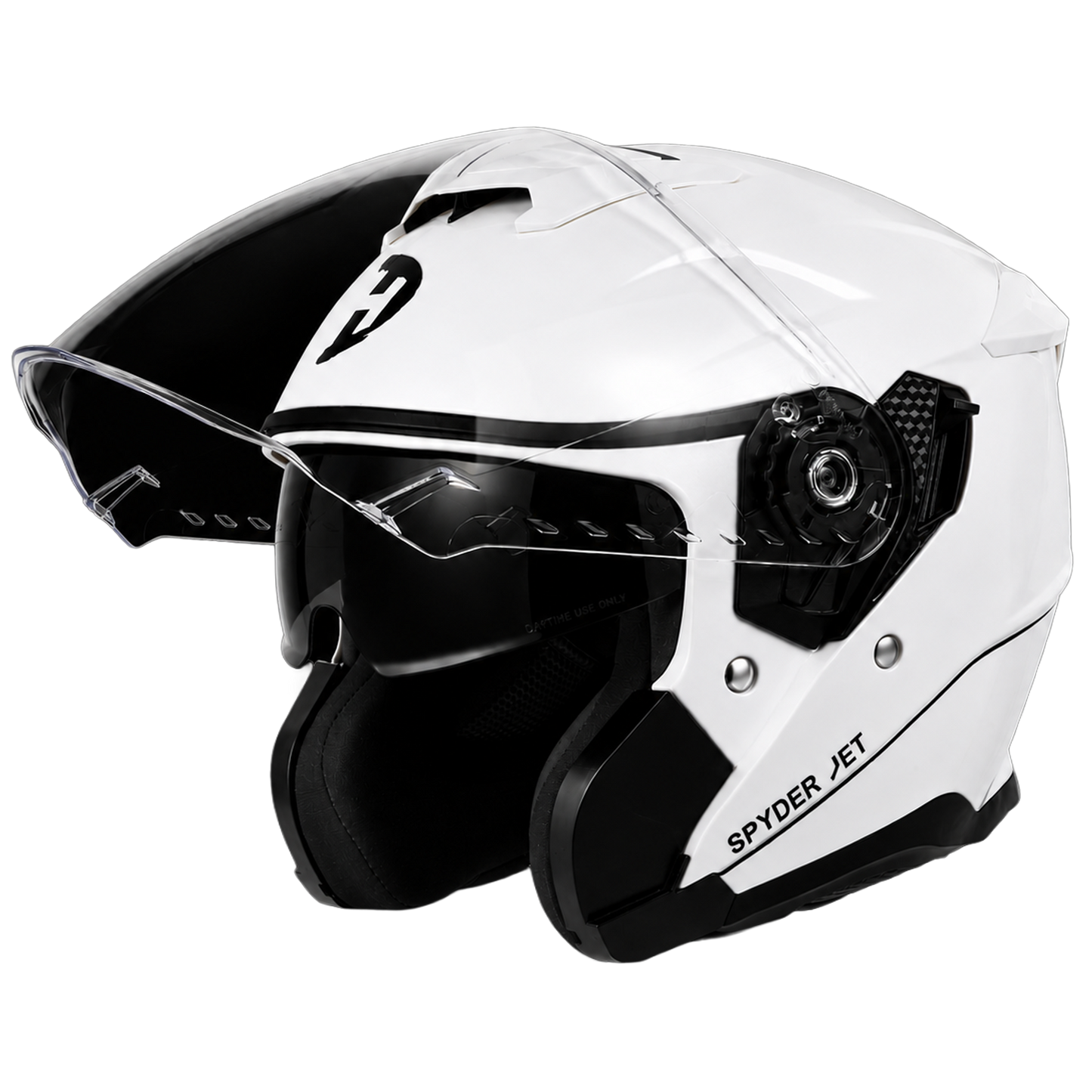 D.O.T. & ECE Daytona Spyder Jet- Hi-Gloss White