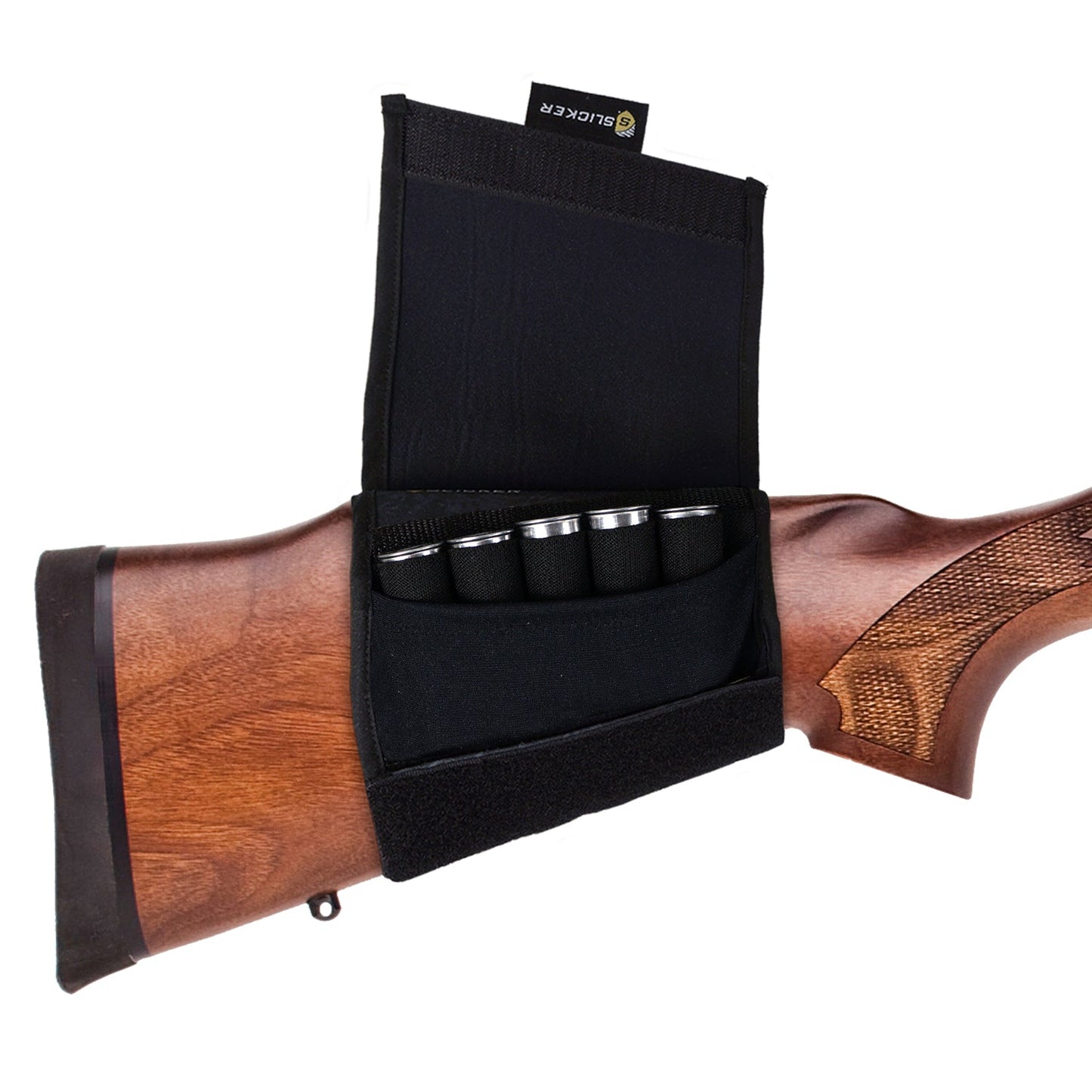 Ammo Slicker: Durable Gun Stock Ammo Pouch for Hunters