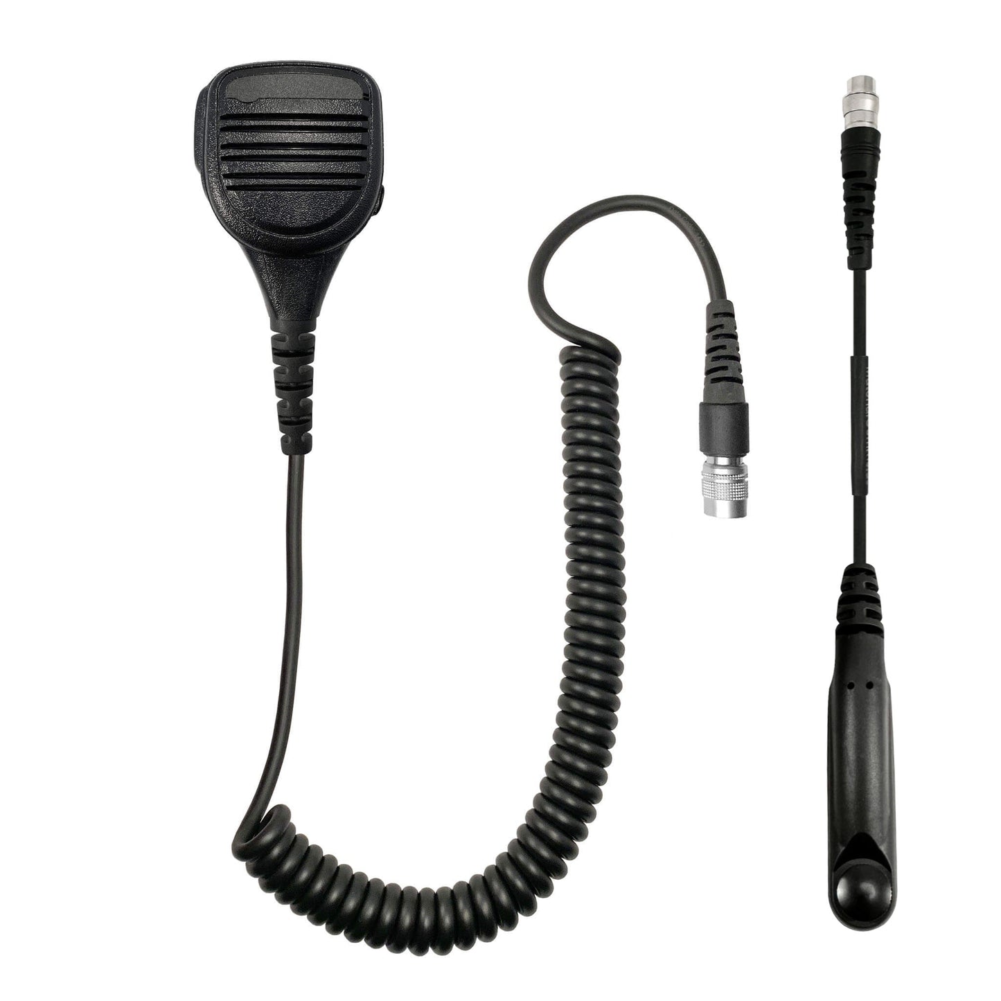 Loud Quick Disconnect (Hirose) Speaker Hand Mic- Relm/Bendix King/BK Radio Complete KNG & KNG2 Series
