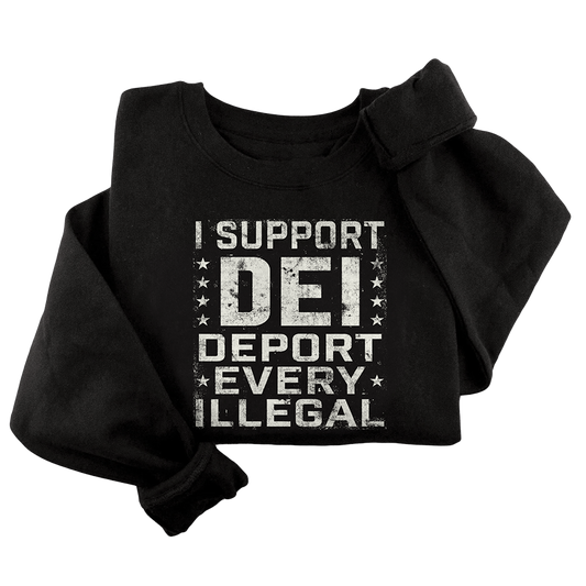 DEI - Deport Every Crewneck - 3255