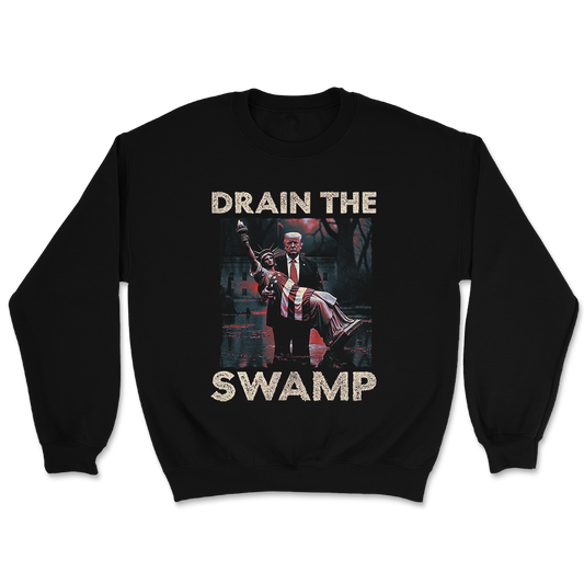Drain The Swamp - Liberty Crewneck - 3286