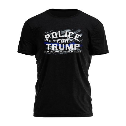 Police For Trump Tee - 2026