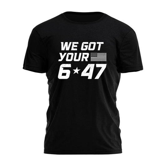 We Got Your 6 47 Tee - 3832