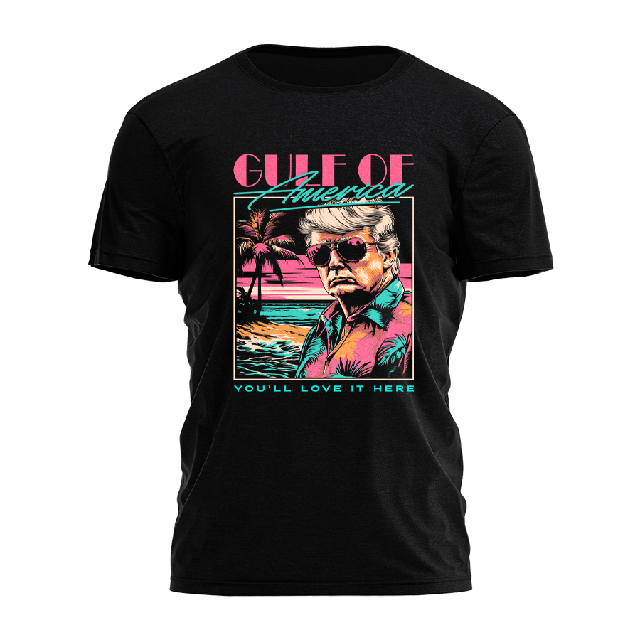Gulf Of America - Miami Palms Tee - 3722