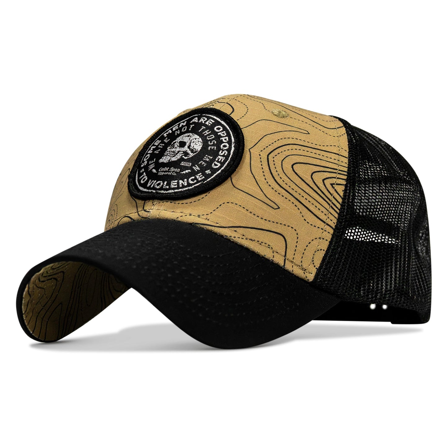 Some Men Are Opposed To Violence Patch Original Ripstop Snapback Hat