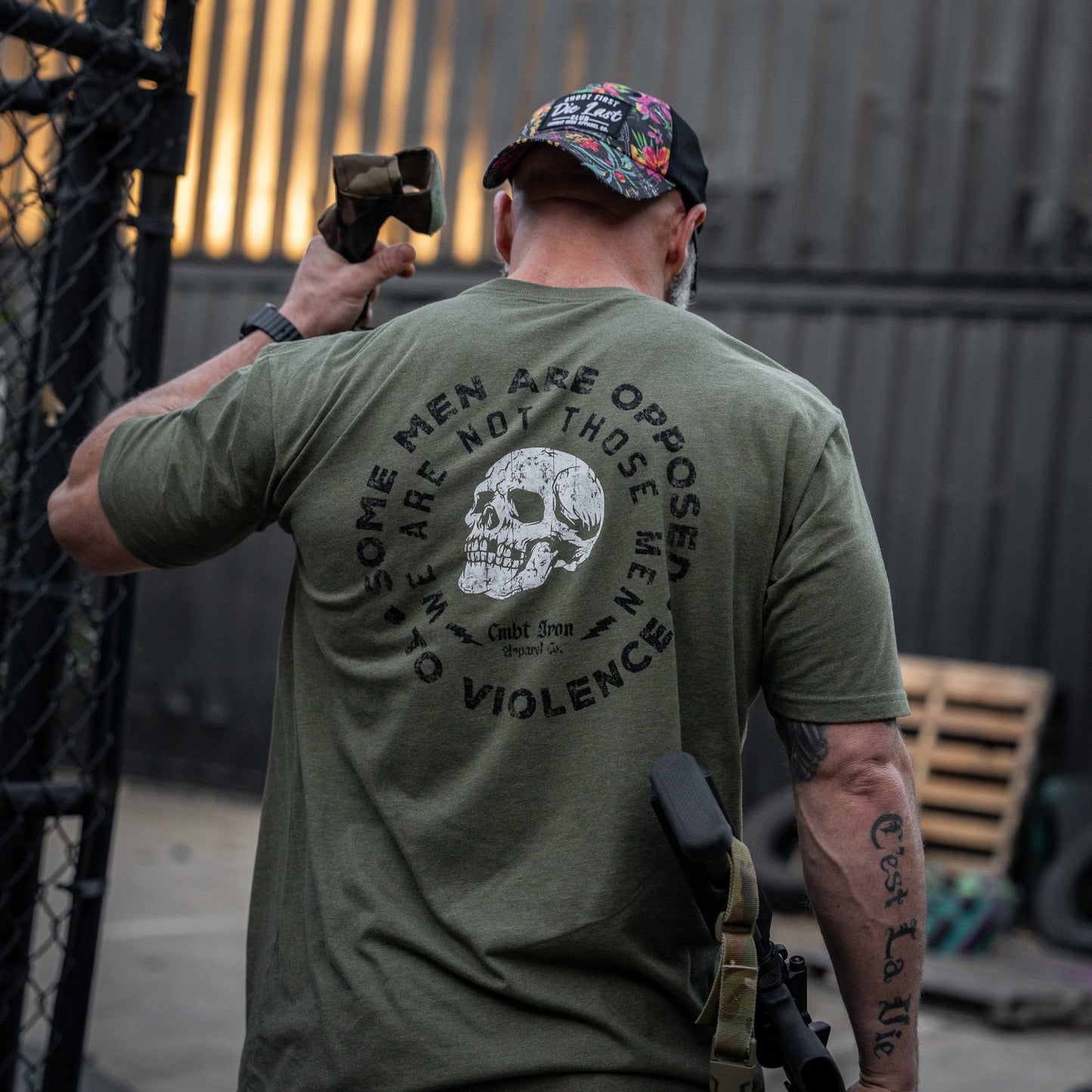 Some Men Are Opposed To Violence. We Are Not Those Men Men's T-Shirt
