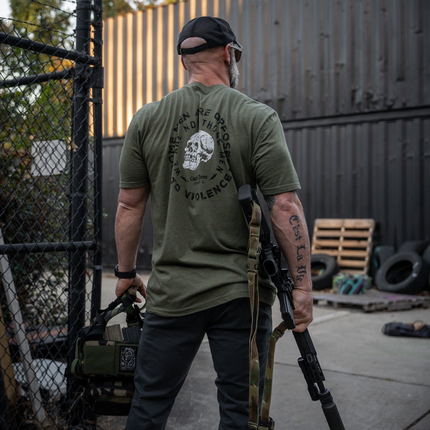 Some Men Are Opposed To Violence. We Are Not Those Men Men's T-Shirt