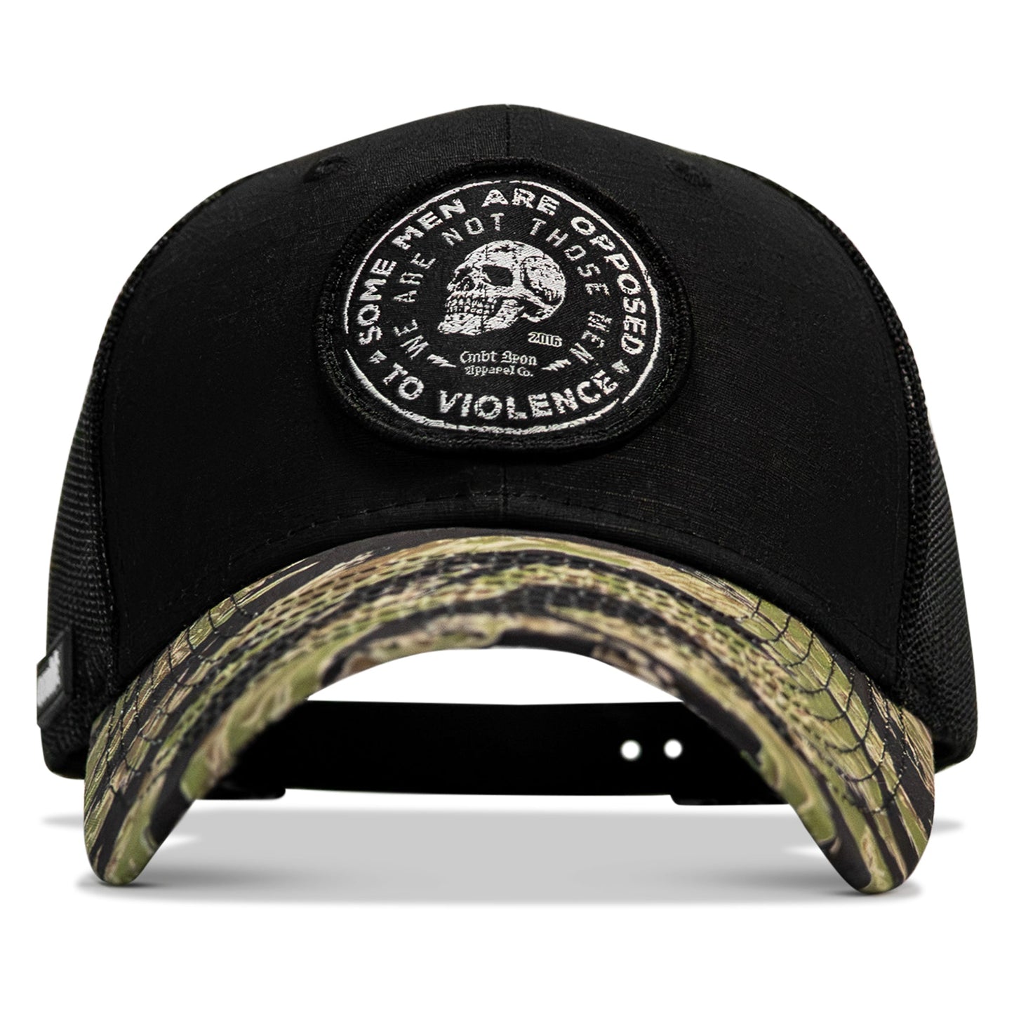 Some Men Are Opposed To Violence Patch Original Ripstop Snapback Hat