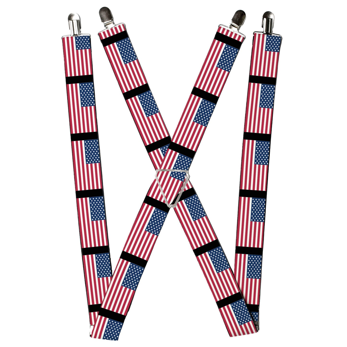 Suspenders - United States Flags