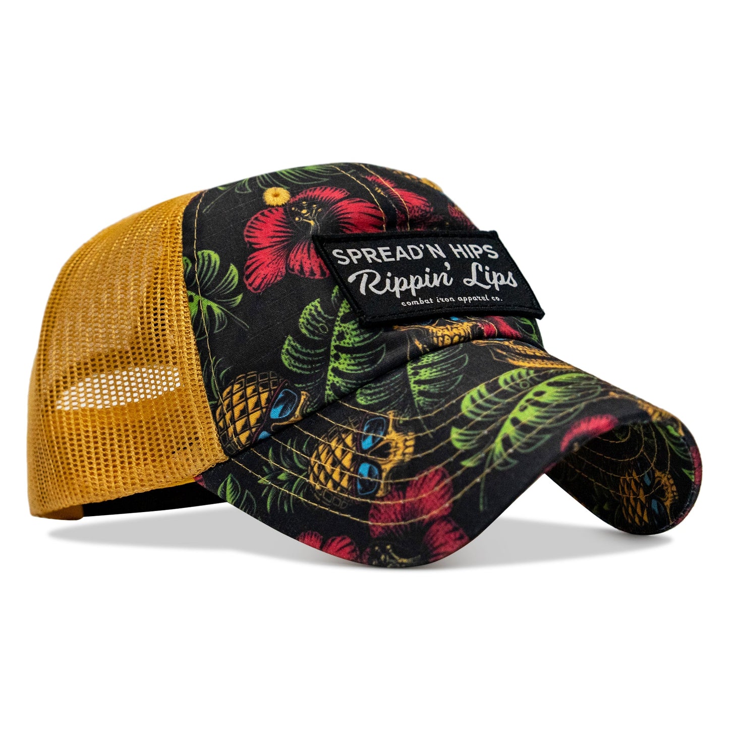 Spreadin' Hips and Rippin' Lips Patch Ripstop Snapback