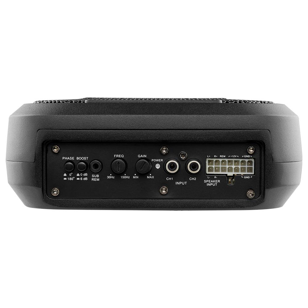 7x9" Amplified UnderSeat Subwoofer with a 4x6 Radiator 230 Watts Max