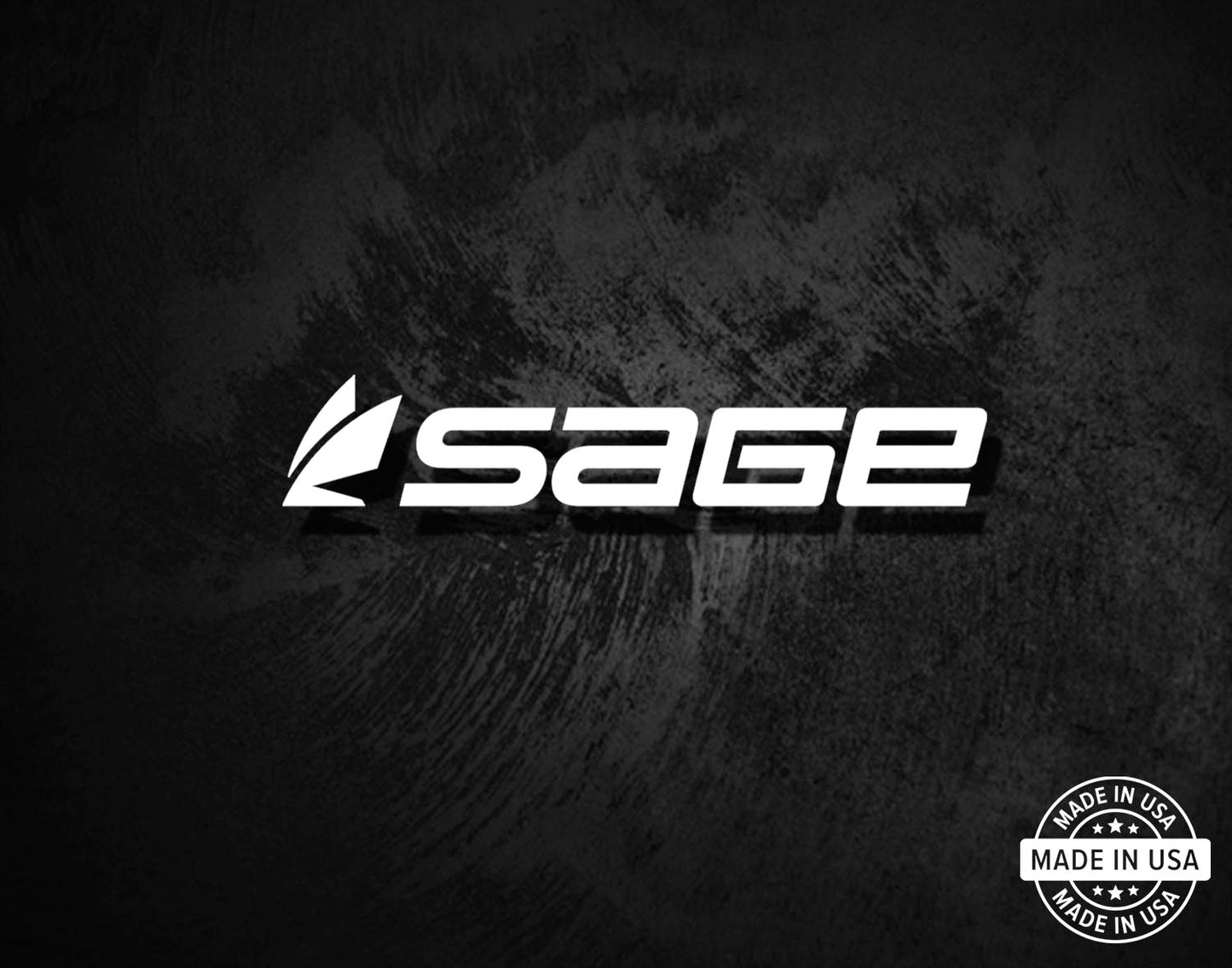 Sage FIshing Decal