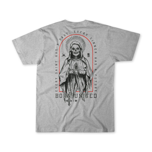 Saints and Sinners Tee - Heather Gray