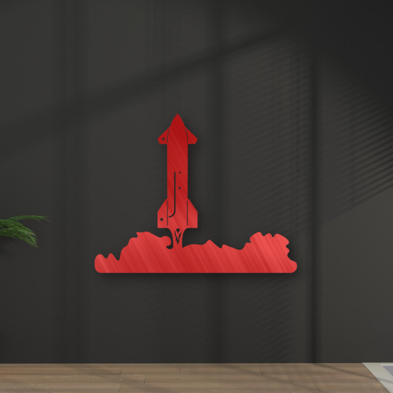 Spaceship Wall Art