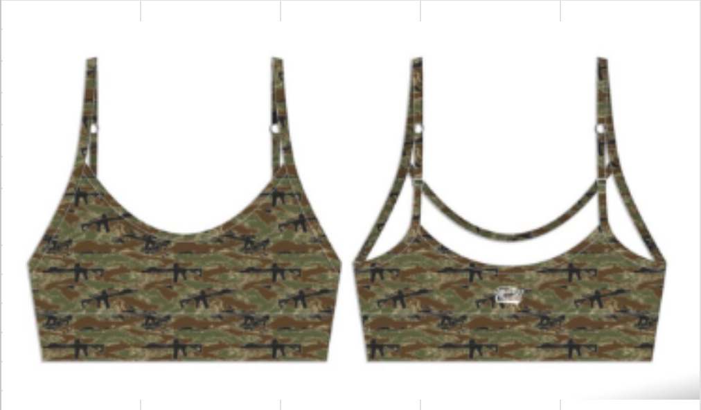 Straight Strap Sports Bra | Snipes & Stripes