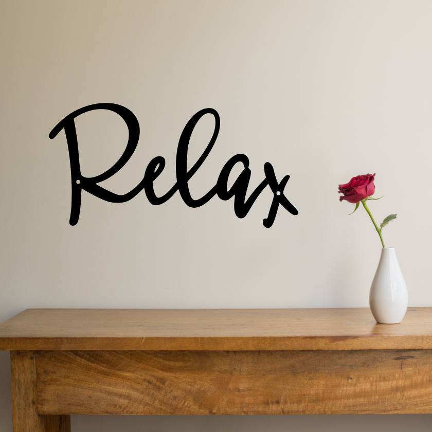 Relax Metal Art