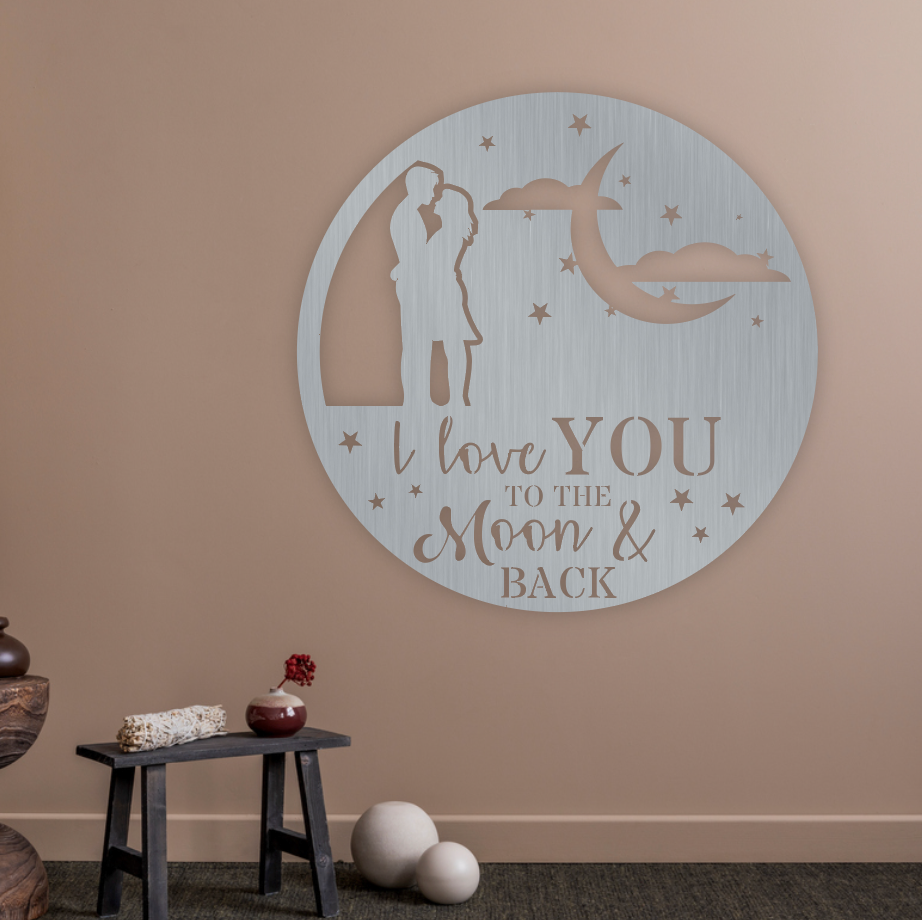 Couple Moon & Back