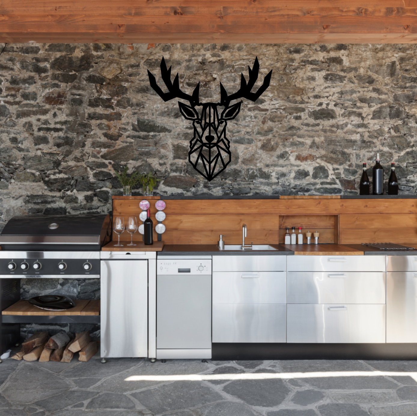Geometric Deer