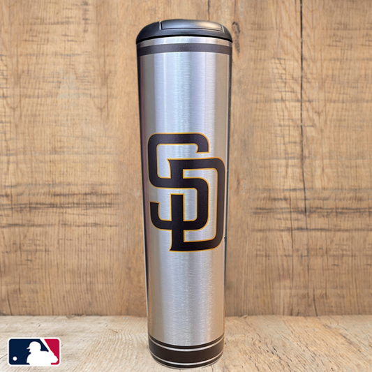 San Diego Padres Metal Dugout Mug® | Stainless Steel Baseball Bat Mug