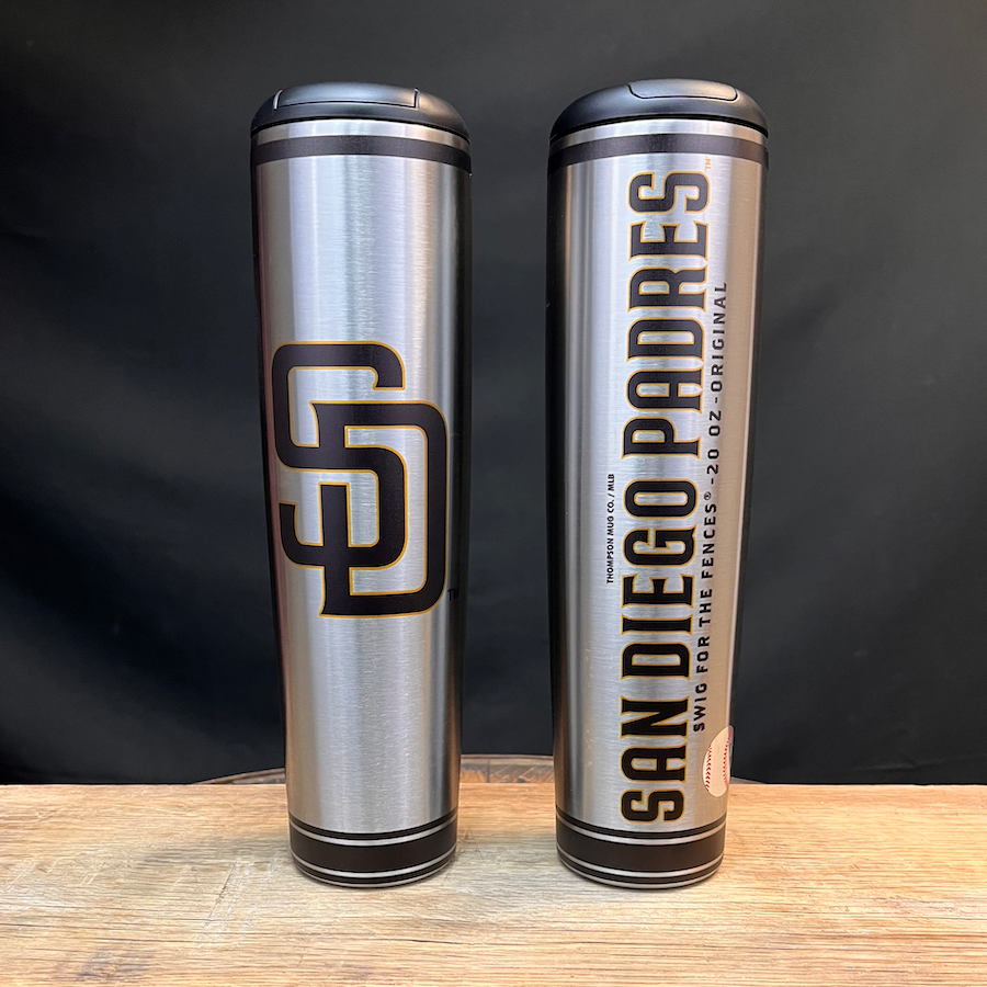 San Diego Padres Metal Dugout Mug® | Stainless Steel Baseball Bat Mug