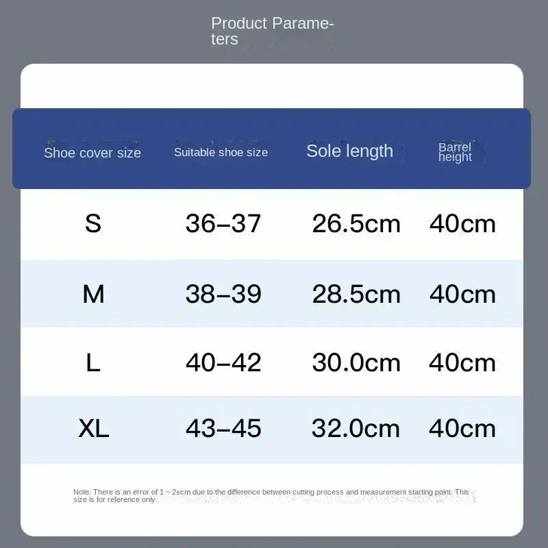 Motorcycle Shoe Cover Non-Slip For Rainy, Snowy Day