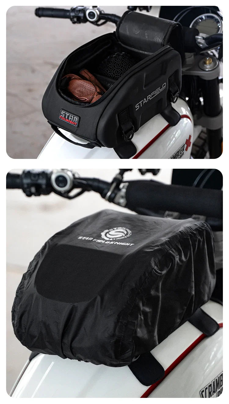 Magnetic Fuel Tank Bag Motorcycle Waterproof Large Capacity