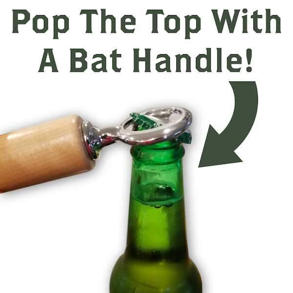 Tampa Bay Rays Season Opener™ | Baseball Bat Handle Bottle Opener