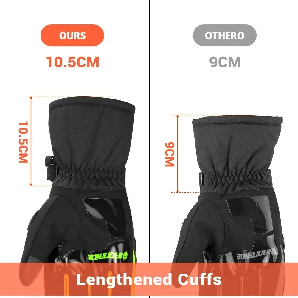 Warm Winter Waterproof Windproof Anti-slip Gloves