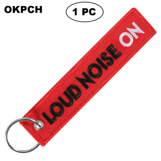 Loud Noise On - Motorcycle Keychain