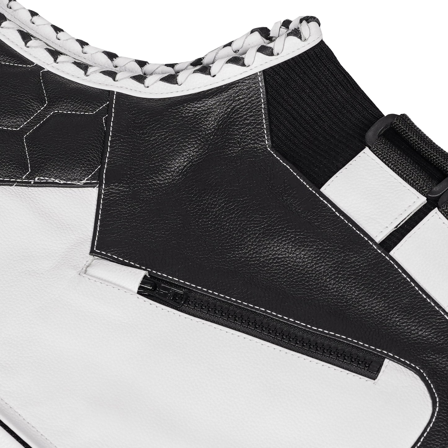 Zephyra Womens Leather Motorcycle Vest