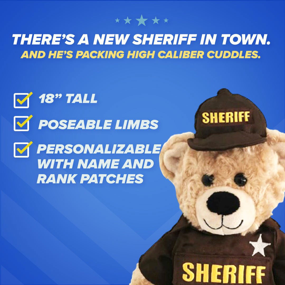 Sheriff Teddy Bear