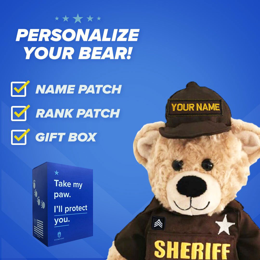 Sheriff Teddy Bear
