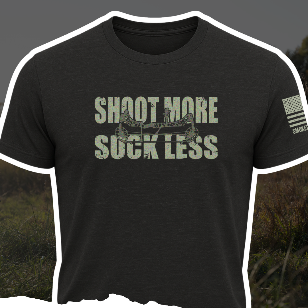 "Shoot More Suck Less" Tee
